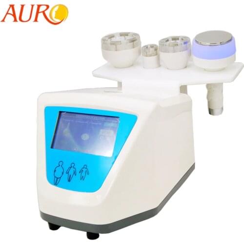 2021 AURO Beauty Ultrasonic Liposuction 40Khz Cavitation Vacuum Bipolor RF Slim Radio Frequency Facial Lifting Massage Machine