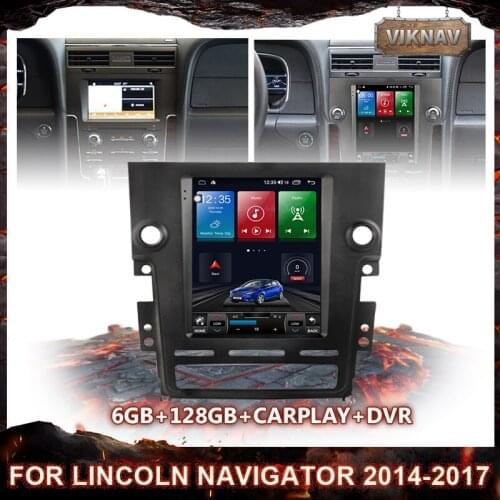 8 core 9.7 inch Android 10.0 Car gps navigation For Lincoln navigator 2014-2017 audio radio stereo multimedia player Head Unit