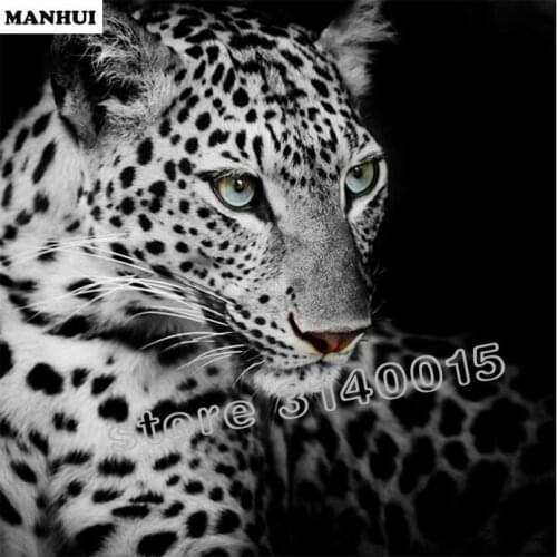 Diy Diamond painting Animal tiger 3D square drill Diamond mosaic pasted full cross stitch Crafts Needlework BFC347