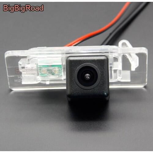 BigBigRoad Car Rear View Parking Camera For Audi Q5 SQ5 8R TT TTS 8J Q7 4M A5 RS5 8T A7 RS7 4G Q3 RS 8U Night Vision Waterproof
