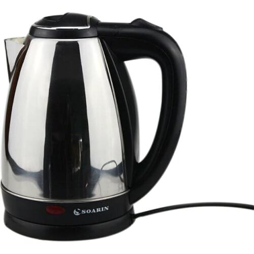 SOARIN S Electric Kettle EU Plug 2L Stainless Steel Teapot Boiler Fast Boiling Water Heater Suitable for Coffee, Tea, Beverages