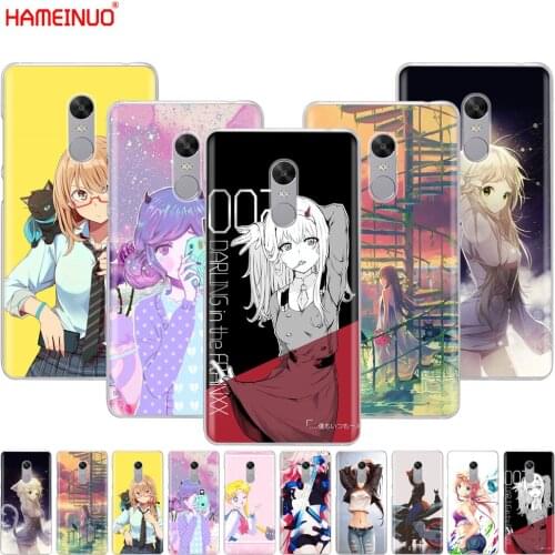 HAMEINUO THE Anime girl 02 Cover phone Case for Xiaomi redmi 5 4 1 1s 2 3 3s pro PLUS redmi note 4 4X 4A 5A