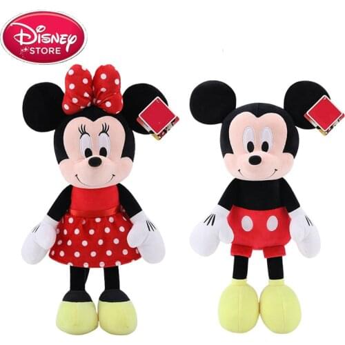Disney Mickey Mouse and Friends Plush Doll Toys Cartoon Minnie Mouse for Girls Boys Birthday Gift Animal Plush Stuffed Toys