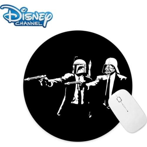 Star Wars Darth Vader 22cm Round Anti-Slip Durable Soft Rubber Computer Mouse Pad Game Tablet Gamer Mice Mat Desk Mat Pads