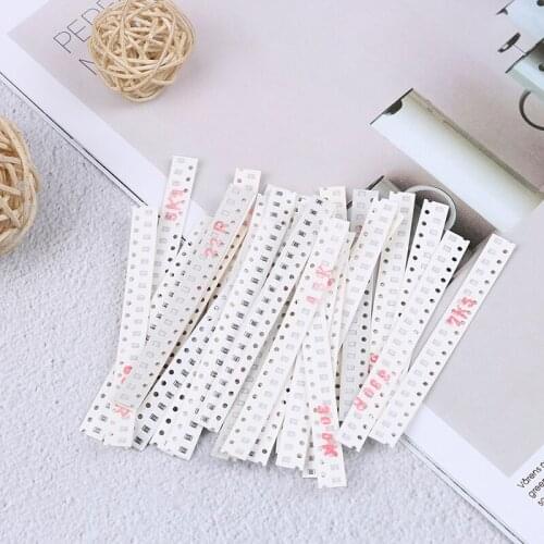 0805 SMD Resistor Kit Assorted Kit 1ohm-1M Ohm 1% 33values X 20pcs=660pcs Instrument Parts & Accessories Wholesale NEW