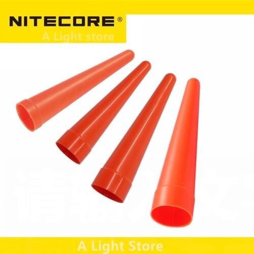 Nitecore NTW25 Led light Diffuser Traffic Wand Cone Tip Suitable for the flashlight with head of 25.4mm Travel kits