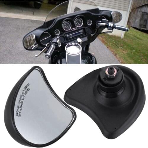 Motorcycle Fairing Mount Rearview Mirror 10mm for Electra Street Glide 1996-2013