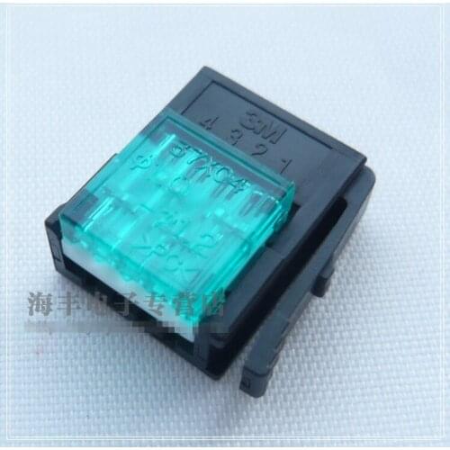 Original new 100% 37104-2124-000FL connector 4 core plug green sensor connector