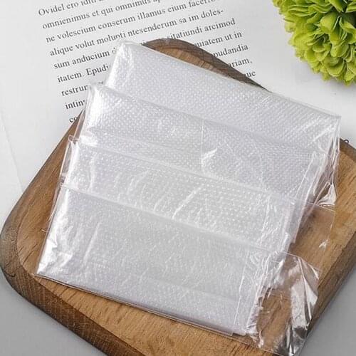 Christmas Party Disposable Gloves 100 pcs Food Packs Kitchen Accessories Dining Transparent Vinyl Plastic Gloves Cake Decor QR2