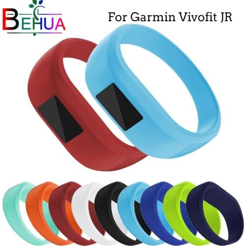 Soft silicone Replacement watchbands for child Wrist Strap For Garmin Vivofit JR Bracelet Sport Strap L/S Size Wristband band