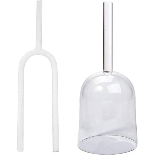 6inch Crystal Glass Handheld Singing Bowl Buddhist Yoga Meditation Feng Shui