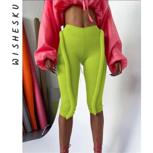 WISHESKU Women's Skinny Pants