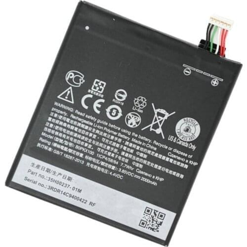 20pcs/lot B0PKX100 / BOPKX100 For HTC Desire 626 D626T D626D D626W D626U D626G 626S D262W D262D A32 Spare Battery