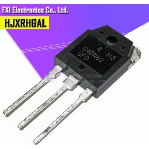 10PCS SHG40N60UFD G40N60UFD TO-247 40N60 TO-3P MOS FET transistor