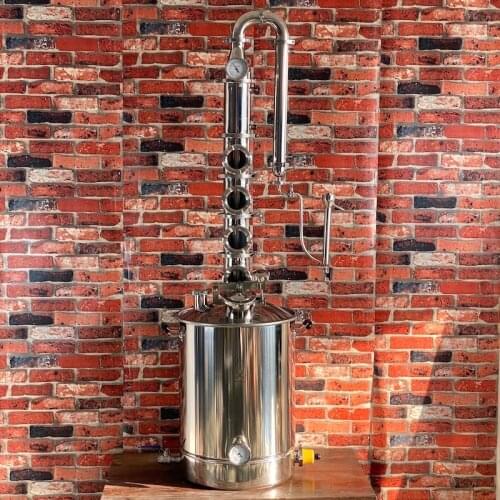 100L Distiller, Micro Brewery Pot, Boiler, Tank, Fermenter , Distillation, Rectification, SUS 304
