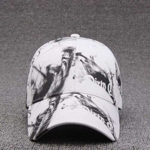 01Male and female couples travel cap youth wild visorSpring and summer new cloud smoke cotton baseball cap