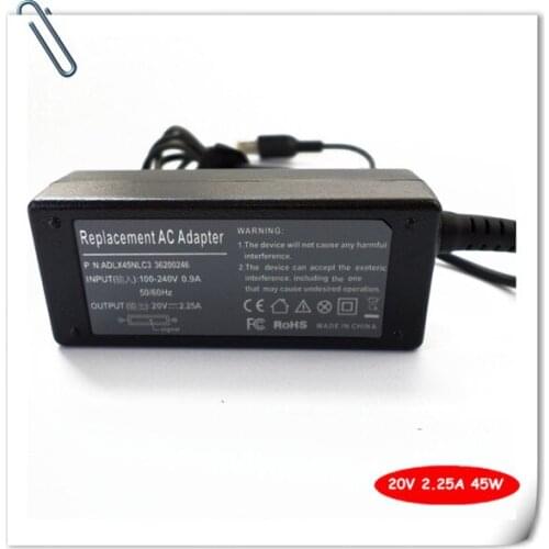 AC Adapter Battery Charger For Lenovo IBM Yoga 11 11S 13 G405 20V 2.25A Notebook Power Supply Cord 45w