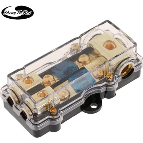 Car audio modification one point two one out two one point four fuse holder fuse fuse fuse splitter
