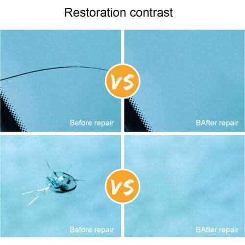 Car Windshield Repair Tool Car Window Glass Cracked Scratch Restore Kit Auto Glass Scratch Repair Window Screen Polishing Uv