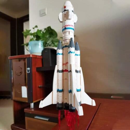 SEMBO Block 322PCS Earth Spaceport Space Shuttle Launch Center Rocket Building Block Bricks Toys For Boy Birthday Gift 107025