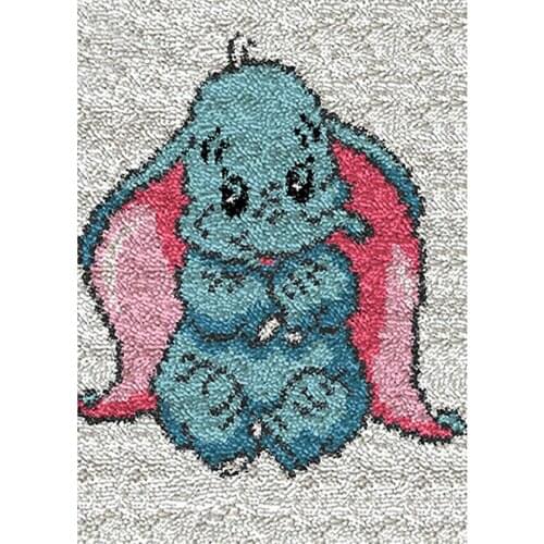 Latch hook rugs Dumbo ladybugs for needlework embroidery carpet do it yourself tapestry kits ladybugs for needlework home decor