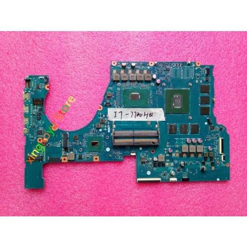 FOR HP 17T-W 17-W Laptop Motherboard I7-7700HQ CPU AND 1060M 6G 915552-601 DAG38DMBCC0 N17E-G1-A1 Non-Integrated Motherboard