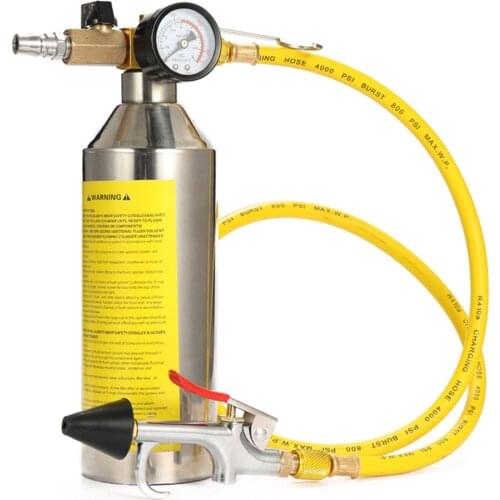 Car Air Conditioning Tube Cleaner Non-Dismantle Refrigeration System Pipe Maintenance Automotive Cleaning Bottle Tools Kit