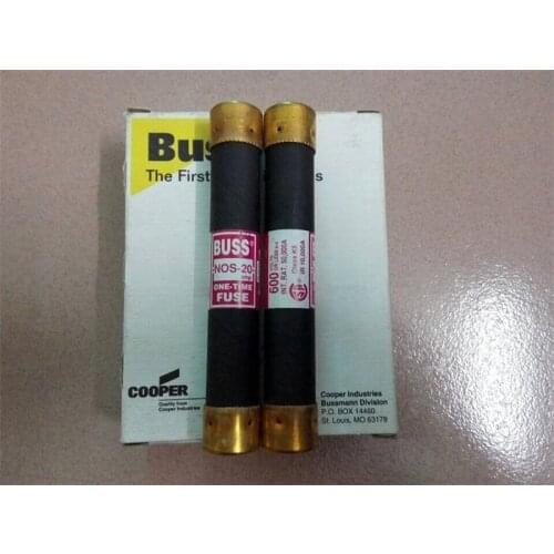 NOS-20 ONE TIME fuse fuse 21X127 BUSS genuine 20A600V