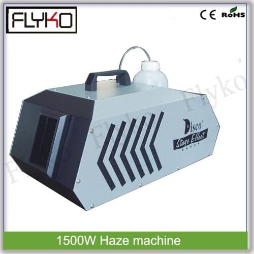 New smoke fogger stage machine 1500W Haze machine timer DMX control professional fog machine factory price