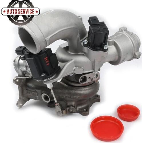 New 06L 145 702 D 06L 145 722 C Turbocharger With Servo Motor And Solenoid Valve For Audi A4 A5 A6 A7 Sportback A8 Q5 S4 2.0TFSI