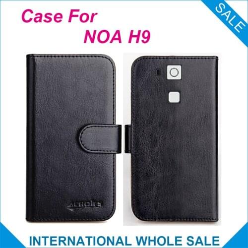 Original! NOA H9 Case ,6 Colors High Quality Leather Exclusive Case For NOA H9 Cover Phone Bag Tracking