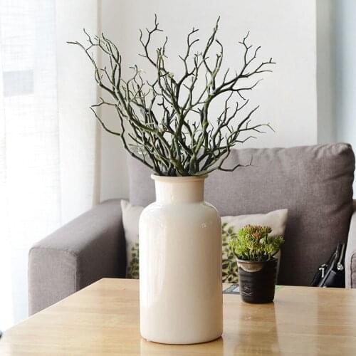 Dried Tree Home Decor Peacock Coral Branches Plastic Artificial Plants Wedding Decoration MUMR999