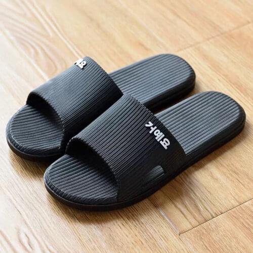 Comfortable sandalsMens indoor non slip bathroom in summerLovers home soft bottom odor proof external wear slippers men summer