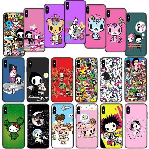 Japan Tokidoki Soft Cover Case for iPhone 12 11 Pro X XS XR Max