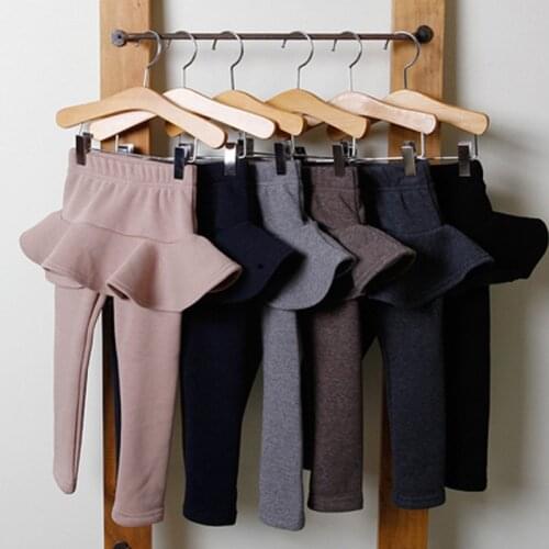 New Arrive winter girl skirt with legging cotton Girls Skirt-pants fashion baby pants kids leggings DQ024