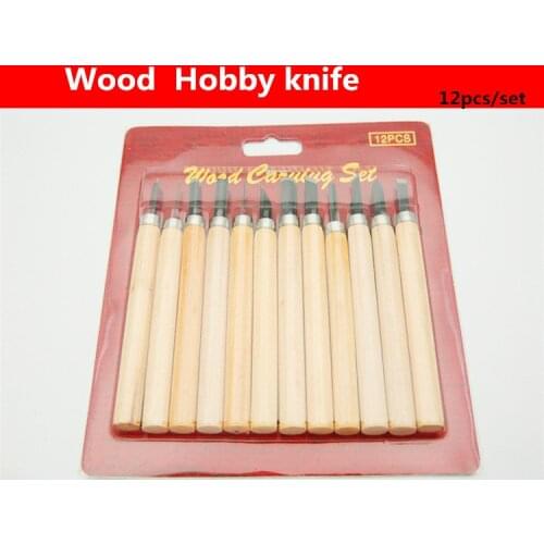 12PCS/Set Carving Tools Multi function Wood Hobby Knife CRAFTS ARTS hand graver precision Cutter DIY chisel scorper sculpture