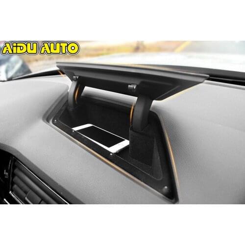 For 2016 2017 2018 VW MQB tiguan mk2 Front Central Console Dashboard Storage box Holder 5NG857922A