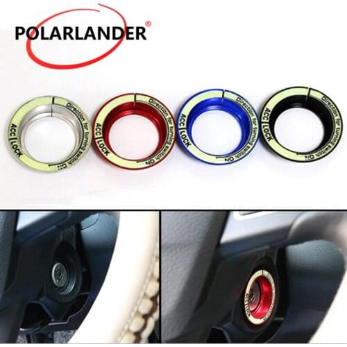 Luminous Ignition keyhole ring For Ford/kuga12/focus second generation Car Styling decoration Cover