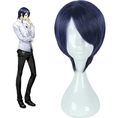 Hot Game Persona 5 Cosplay Wig Yusuke Kitagawa Cosplay Wig Heat Resistant Synthetic Wigs Halloween Carnival Party
