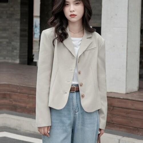 HIKOSAKA Women's Long Blazers