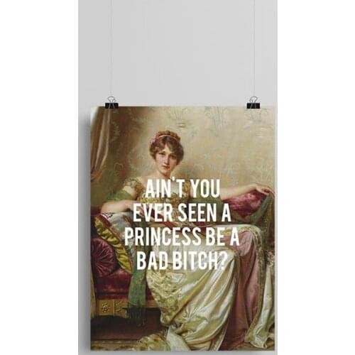 Classical art painting quotes Canvas poster Painting wall Art decor Living room Bedroom Study Home Decoration Prints
