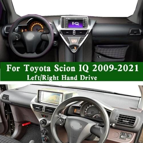 Fits Toyota Scion IQ EV 100G J1 1.33 NGJ10 2009-2021 Dashmat Dashboard Cover Pad Dash Mat Carpet Car-styling Ornaments