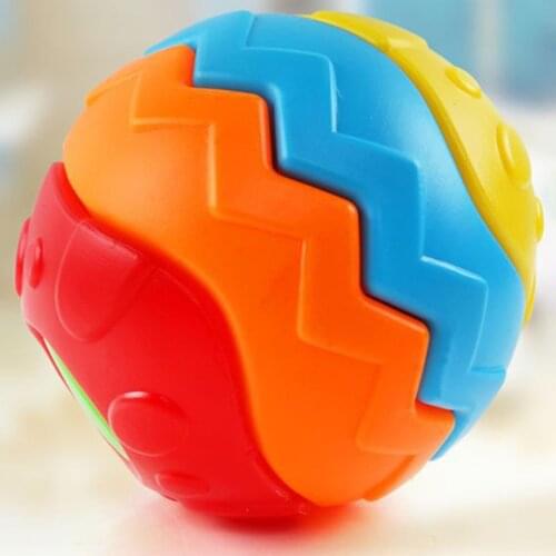 Colorful Hand Grab Ball Toys Assembled Ball Learning Crawling Ball DIY