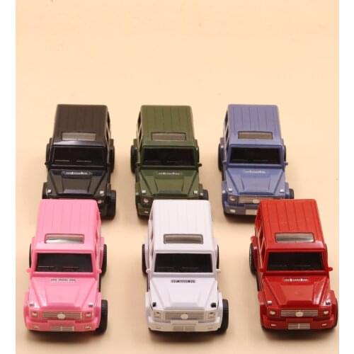 2021 Car Model Toy Pull Back Car Toys Mini Four-wheel Inertia Vehicle Plastic Friction Stunt Car For Kids Children