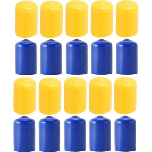 Set of 20 Durable Pool Cue Protector Billiards Accessories for Snooker