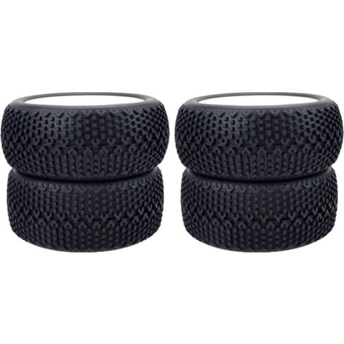 New RC Car 17mm Hex 4 Pcs / Set Tire & Wheel for HSP HPI RC 1/8