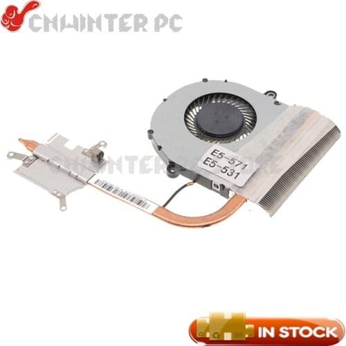 NOKOTION For Acer Aspire E5-571 E5-531 Laptop cooling heatsink with fan