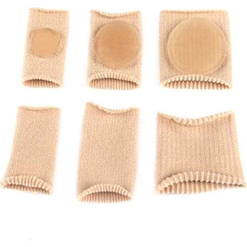 Silicone gel protector finger toe sleeve tubes corn cushion pad protector
