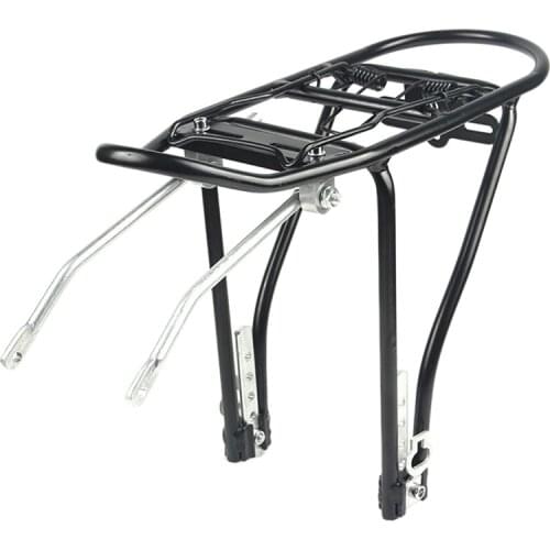 Folding Bike Rear Rack 20 Inch Bike Rear Racks Aluminum Alloy Rear Shelf for Folding Bike MTB Bikes