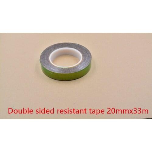 3d printer heat plate resistant double sided adhesive high temperature polyimide insulation solder mask 20mmx33m 1pcs